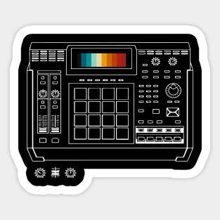 mpc retro Sticker